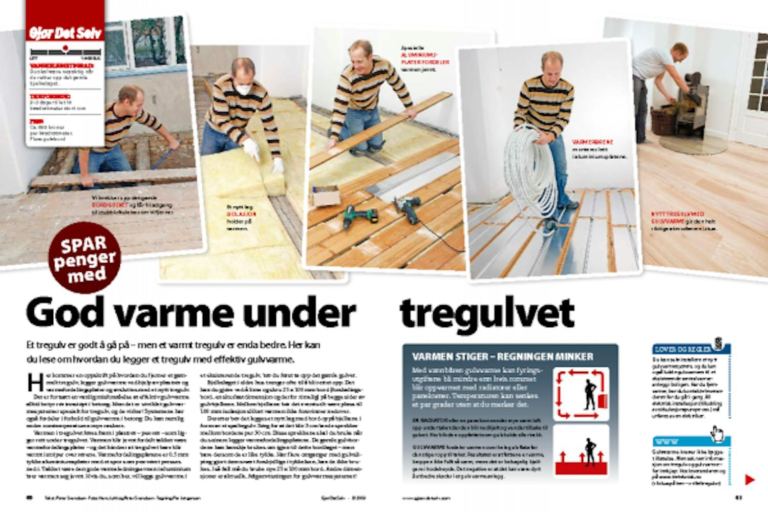 Vannbåren varme tregulv: Gulvvarme under tregulv – en effektiv løsning Vannbåren varme tregulv: Gulvvarme under tregulv – en effektiv løsning